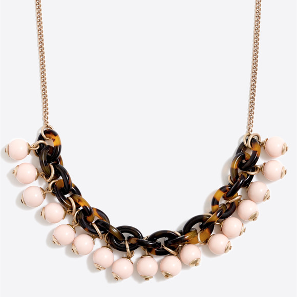 J. Crew Jewelry - J. Crew Tortoise Link Bauble Necklace